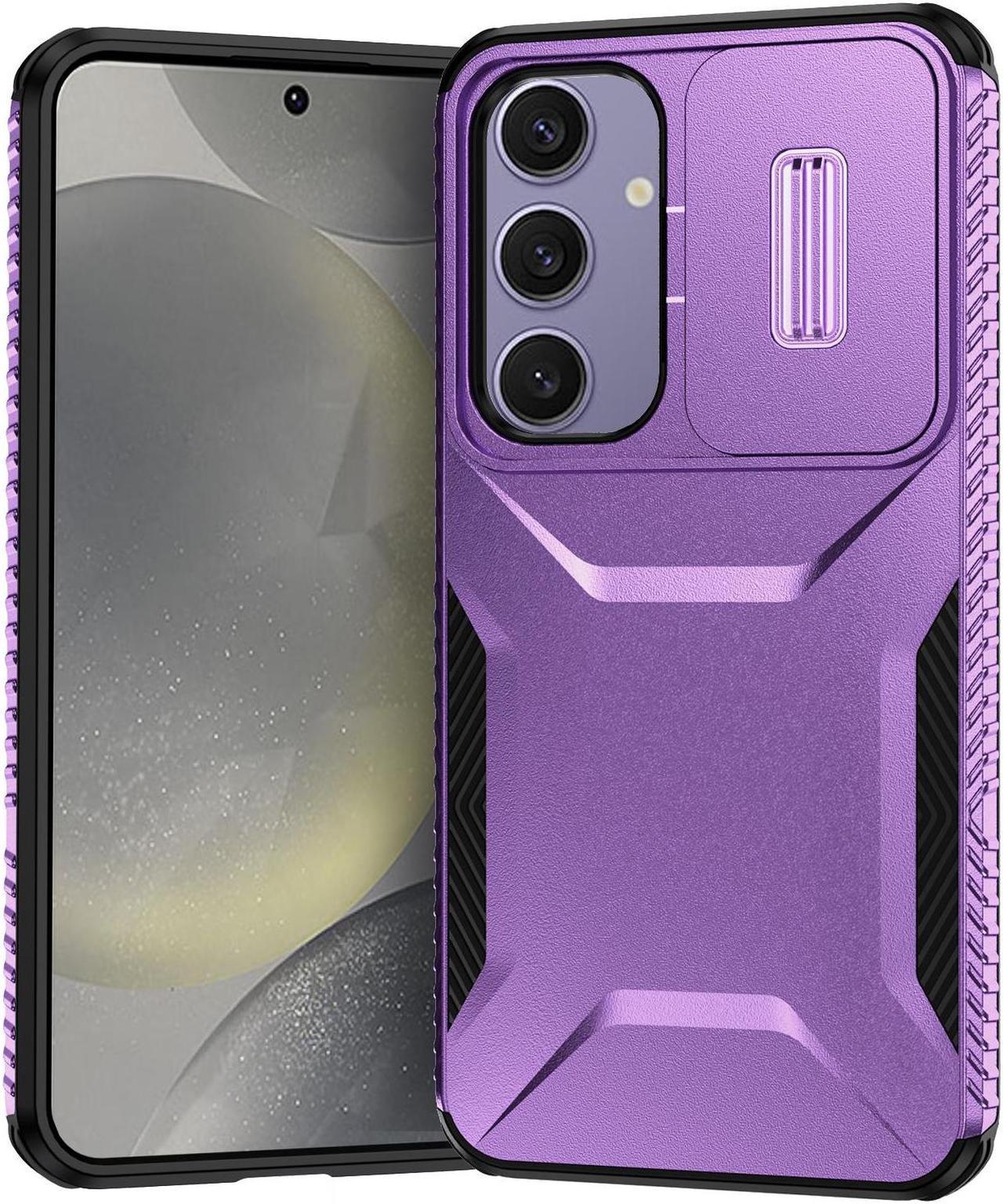 TYJKeJi Case Fashion Cover Case For Samsung Galaxy S24 FE (Purple)