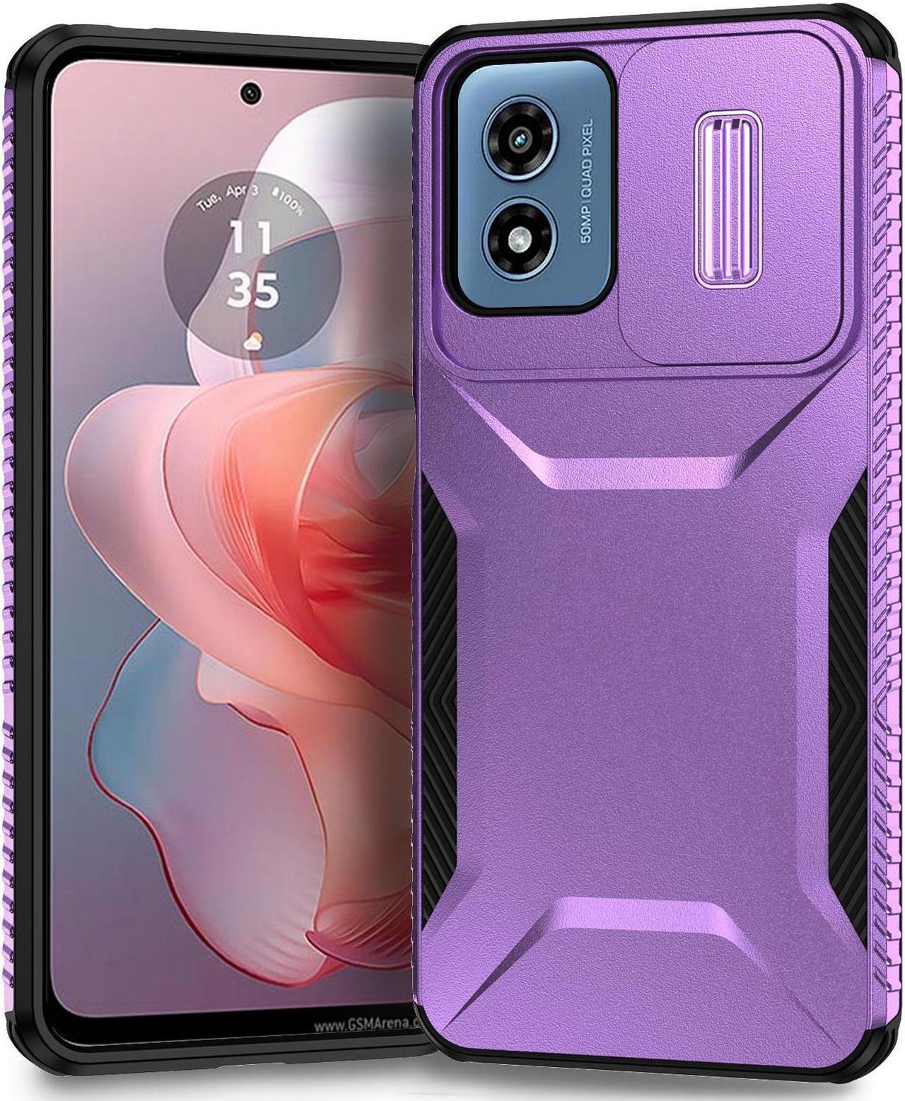 TYJKeJi Case Fashion Cover Case For Motorola G Play 2024 For Moto G Play 2024 (Purple)