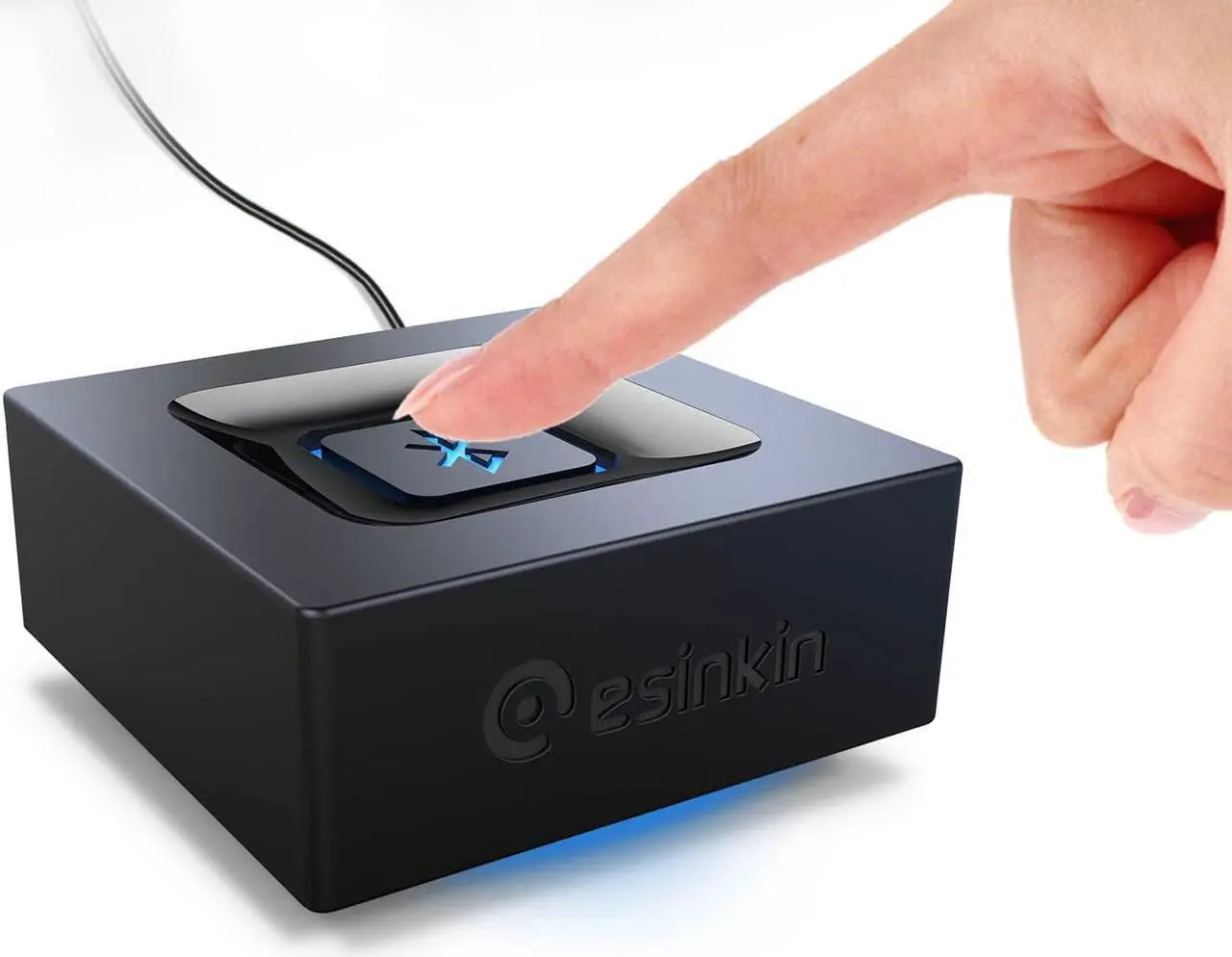 Alt view image 4 of 7 - Bluetooth Audio Adapter for Music Streaming Sound System, Esinkin Wireless Audio Adapter Works with Smartphones and Tablets, Wireless Adapter for Speakers