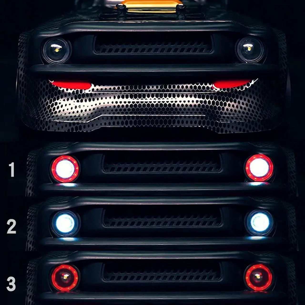 Alt view image 6 of 6 - Remote Control High Speed RC Drift Car for Adults, Proportional Throttle & Steering Control Drift RC Racing Car 20MPH Fast Speed Buggy Drifting Vehicles Monster Truck with Lights