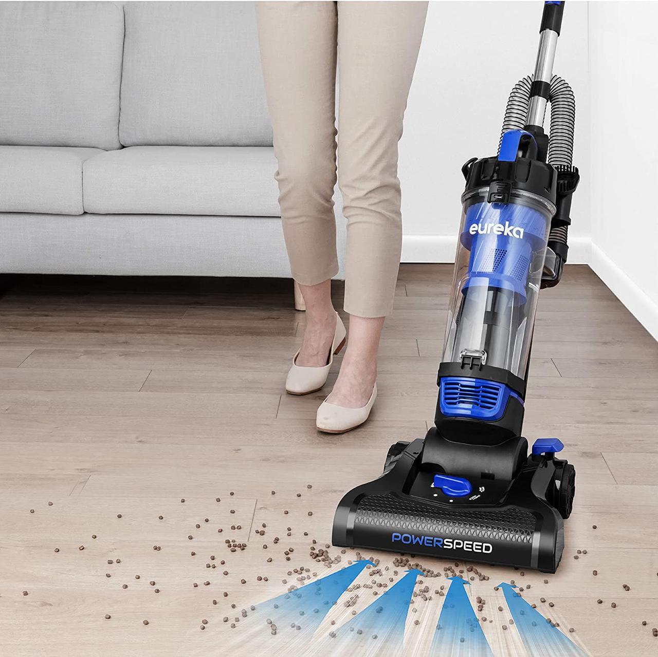 Alt view image 5 of 7 - PowerSpeed Lightweight Powerful Pet Upright Vacuum Cleaner, for Carpet and Hard Floor, Suction with Upgrated Cyclone, New Model