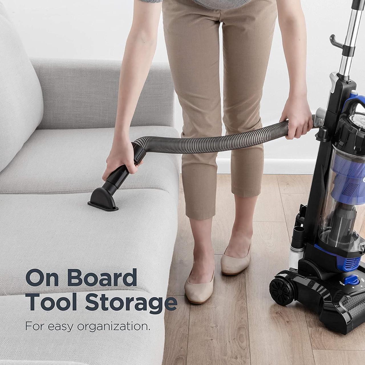 Alt view image 6 of 7 - PowerSpeed Lightweight Powerful Pet Upright Vacuum Cleaner, for Carpet and Hard Floor, Suction with Upgrated Cyclone, New Model
