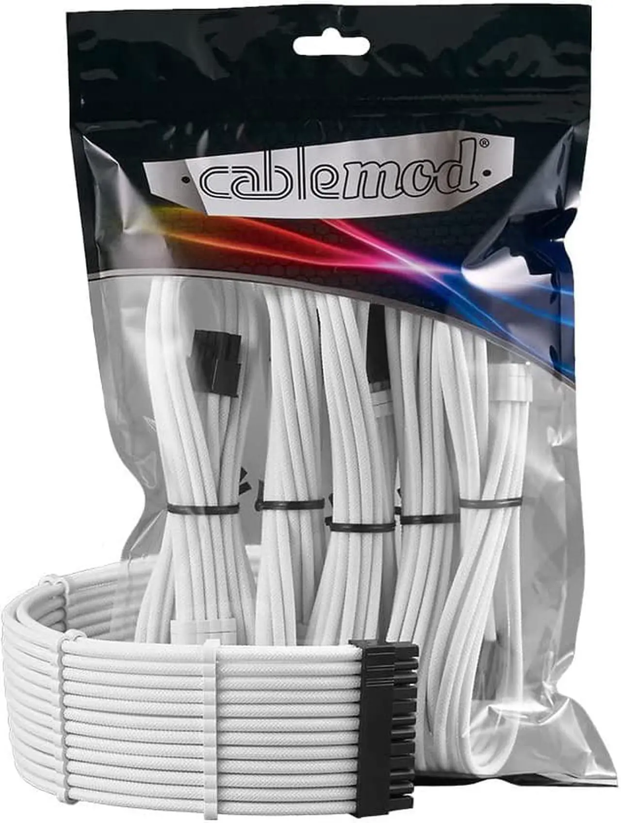 Main image of CableMod Pro ModMesh 12VHPWR Cable Extension Kit (White)