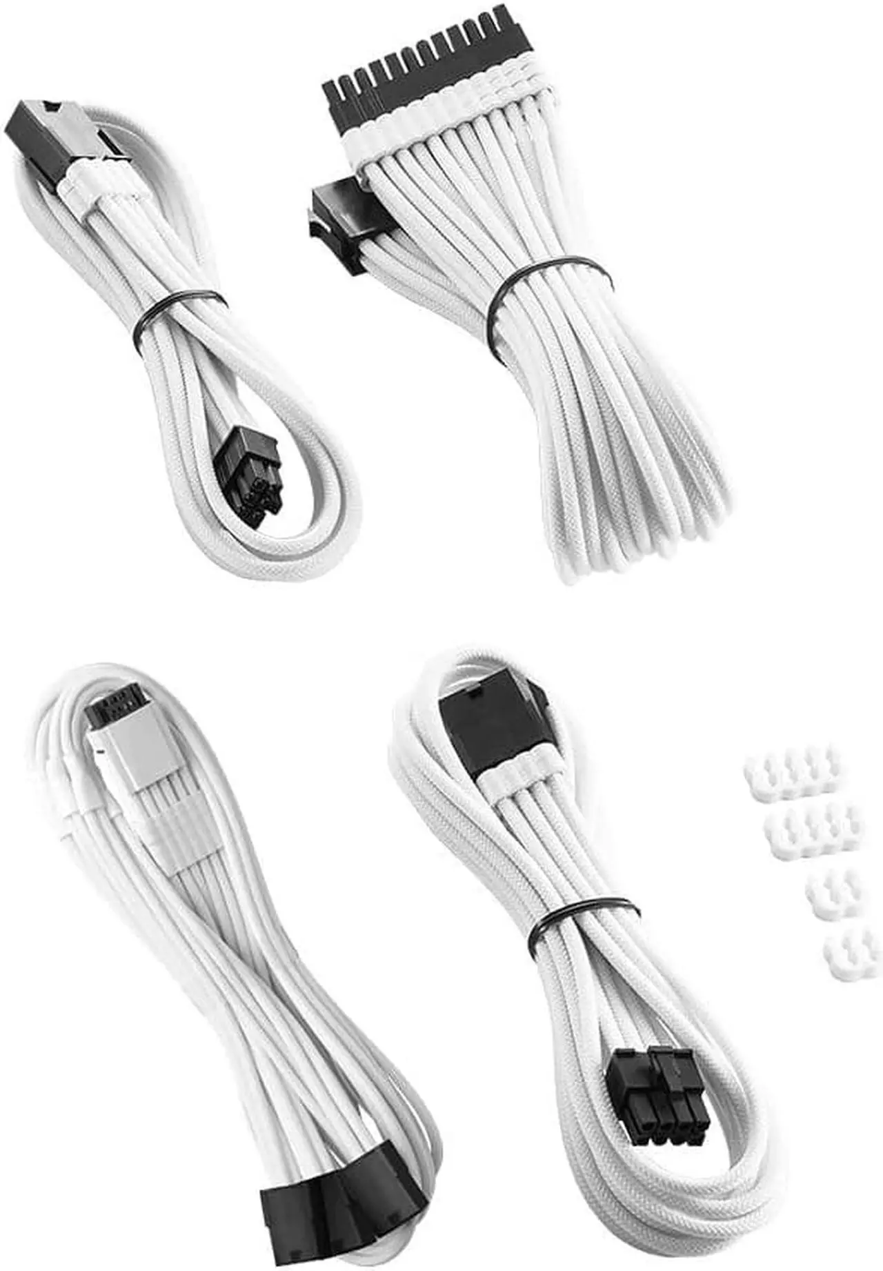 Alt view image 2 of 4 - CableMod Pro ModMesh 12VHPWR Cable Extension Kit (White)