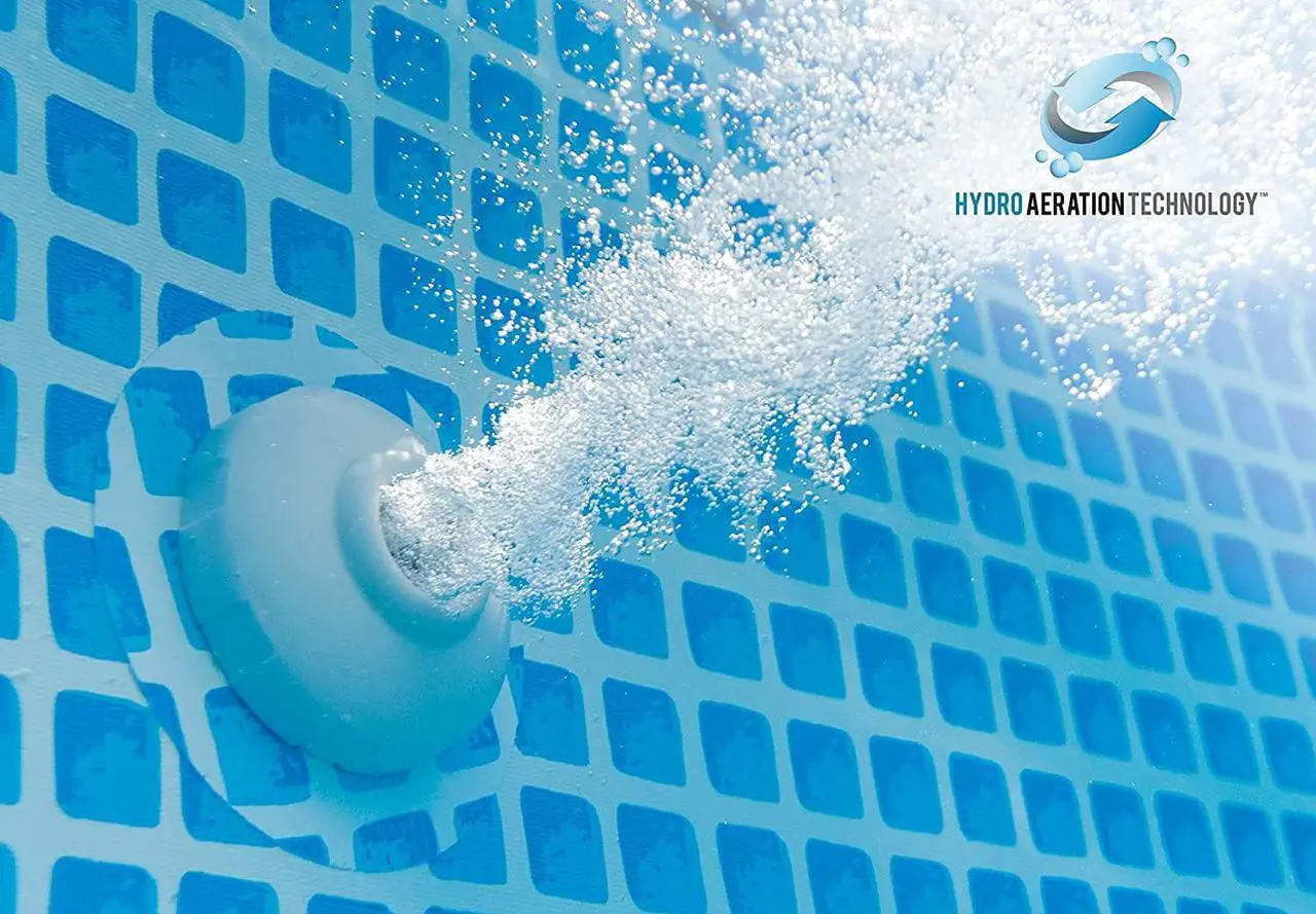 Alt view image 4 of 7 - INTEX 28117EH Easy Set Inflatable Swimming Pool Set: 10ft x 24in  Includes 330 GPH Cartridge Filter Pump  Puncture-Resistant Material  813 Gallon Capacity  18in Water Depth