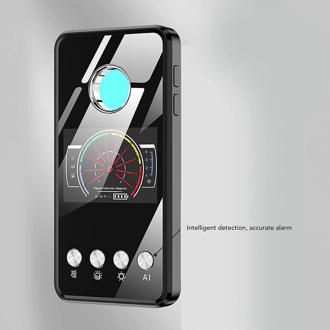 Alt view image 3 of 7 - T2 Hidden Camera Detector Anti Spy Detector Anti Listening Conceal Camera Detector GPS Positioning 1MHz to 8000MHz for Home Office Car