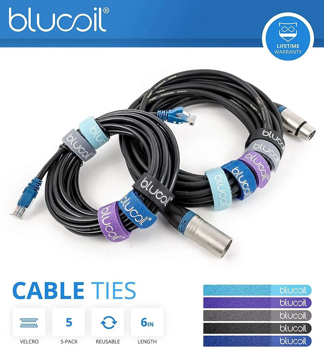 Alt view image 7 of 7 - Contour ShuttleXpress NLE Multimedia Controller with 5 Programmable Buttons - Mac and Windows Compatible Bundle with Blucoil Mini USB Type-A Hub with 4 USB Ports, and 5-Pack of Reusable Cable Ties