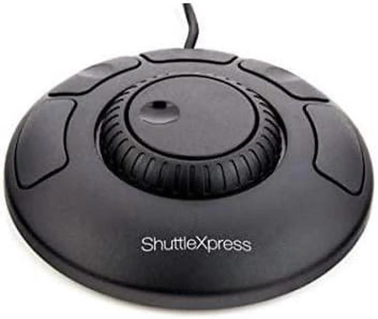 Alt view image 3 of 7 - Contour ShuttleXpress NLE Multimedia Controller with 5 Programmable Buttons - Mac and Windows Compatible Bundle with Blucoil Mini USB Type-A Hub with 4 USB Ports, and 5-Pack of Reusable Cable Ties