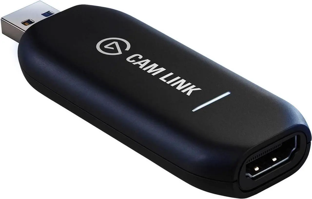 Main image of Elgato Cam Link 4K, External Camera Capture Card, Stream and Record with DSLR, Camcorder, ActionCam as Webcam in 1080p60, 4K30 for Video Conferencing, Home Office, Gaming, on OBS, Zoom, Teams, PC/Mac