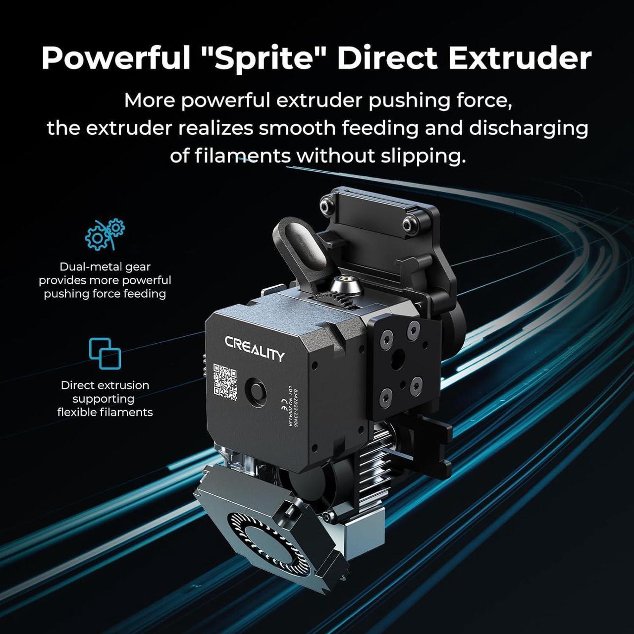 Alt view image 3 of 7 - Creality Ender 3 V3 SE 3D Printer, 250mm/s Faster Printing Speed CR Touch Auto Leveling Sprite Direct Extruder Dual Z-Axis Auto Filament Loading Ender 3D Printer Print Size 8.66x8.66x9.84 inch