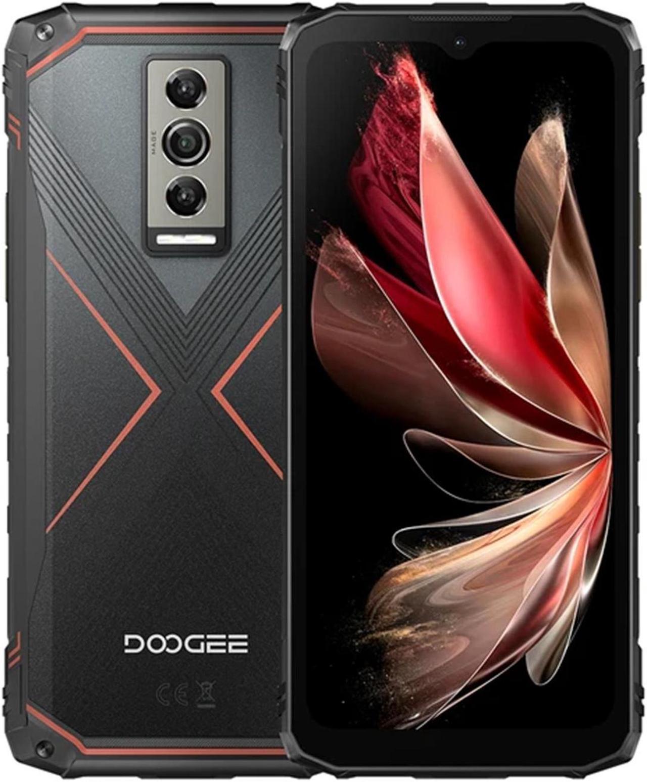 DOOGEE Blade 10 Pro Smartphone 16GB(6+10) 256GB 50MP Camera 6.56'' Display Cellphone 5150mAh NFC Android 14 Mobile Phone Red