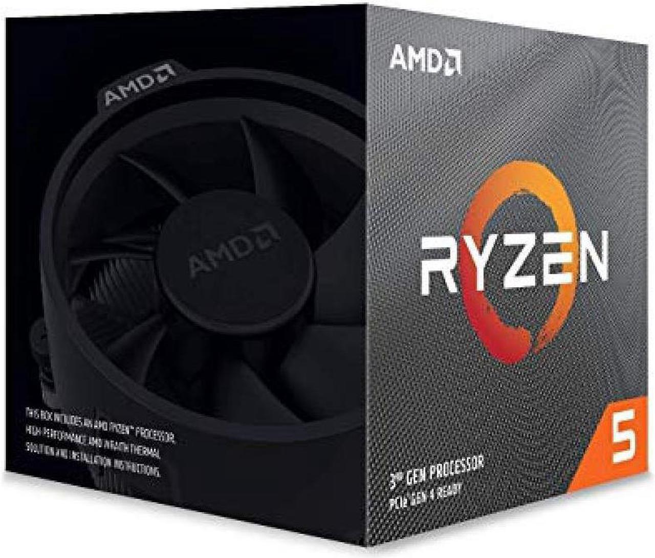 Alt view image 5 of 6 - AMD Ryzen 5 3500 Desktop Processor 100-100000050BOX 3.60GHz Socket-AM4 65W with Wraith Stealth Cooler