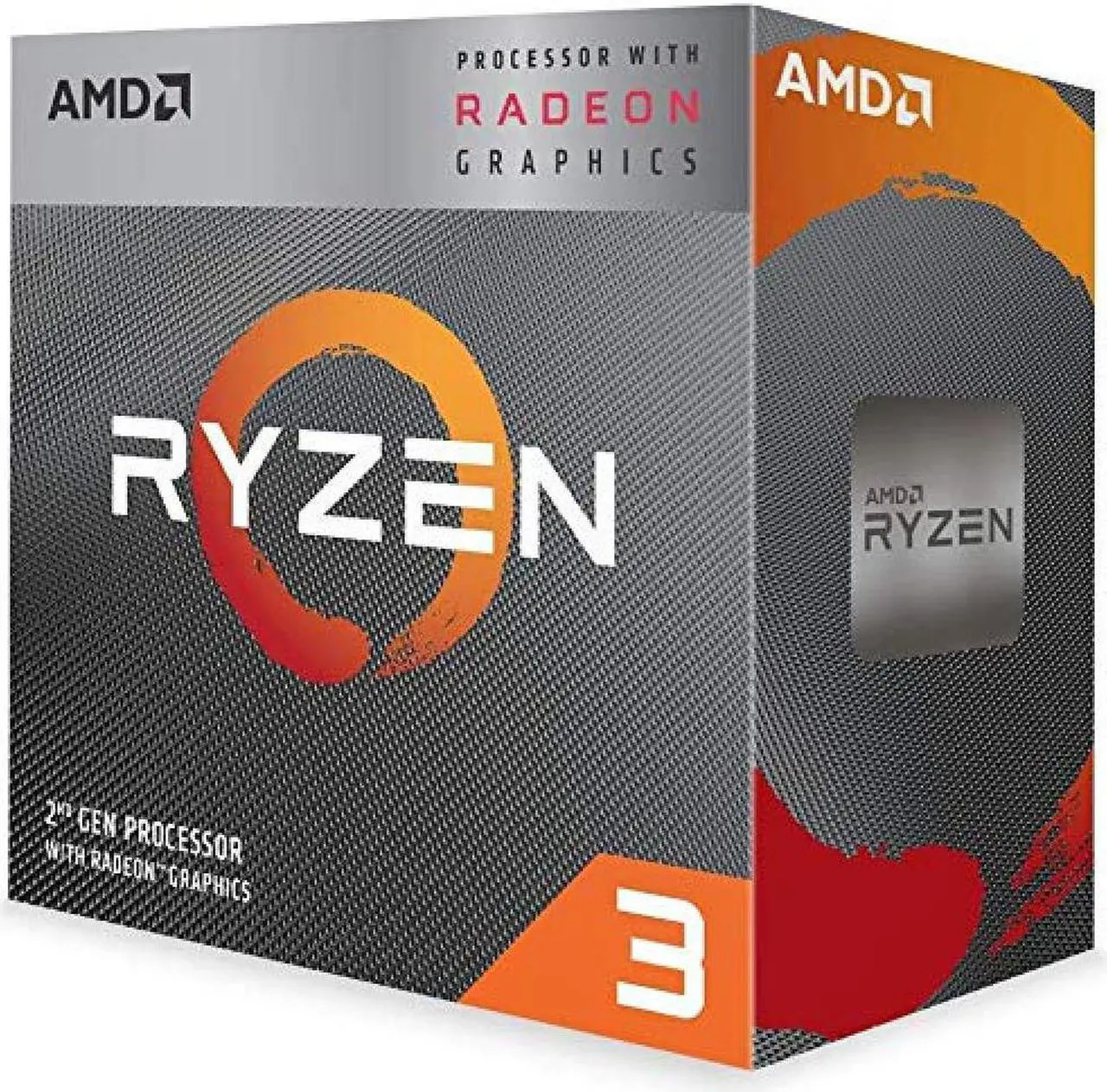 Alt view image 6 of 9 - AMD Ryzen 3 3200G 4Core 3.6GHz Socket AM4 Processor YD320GC5FHBOX