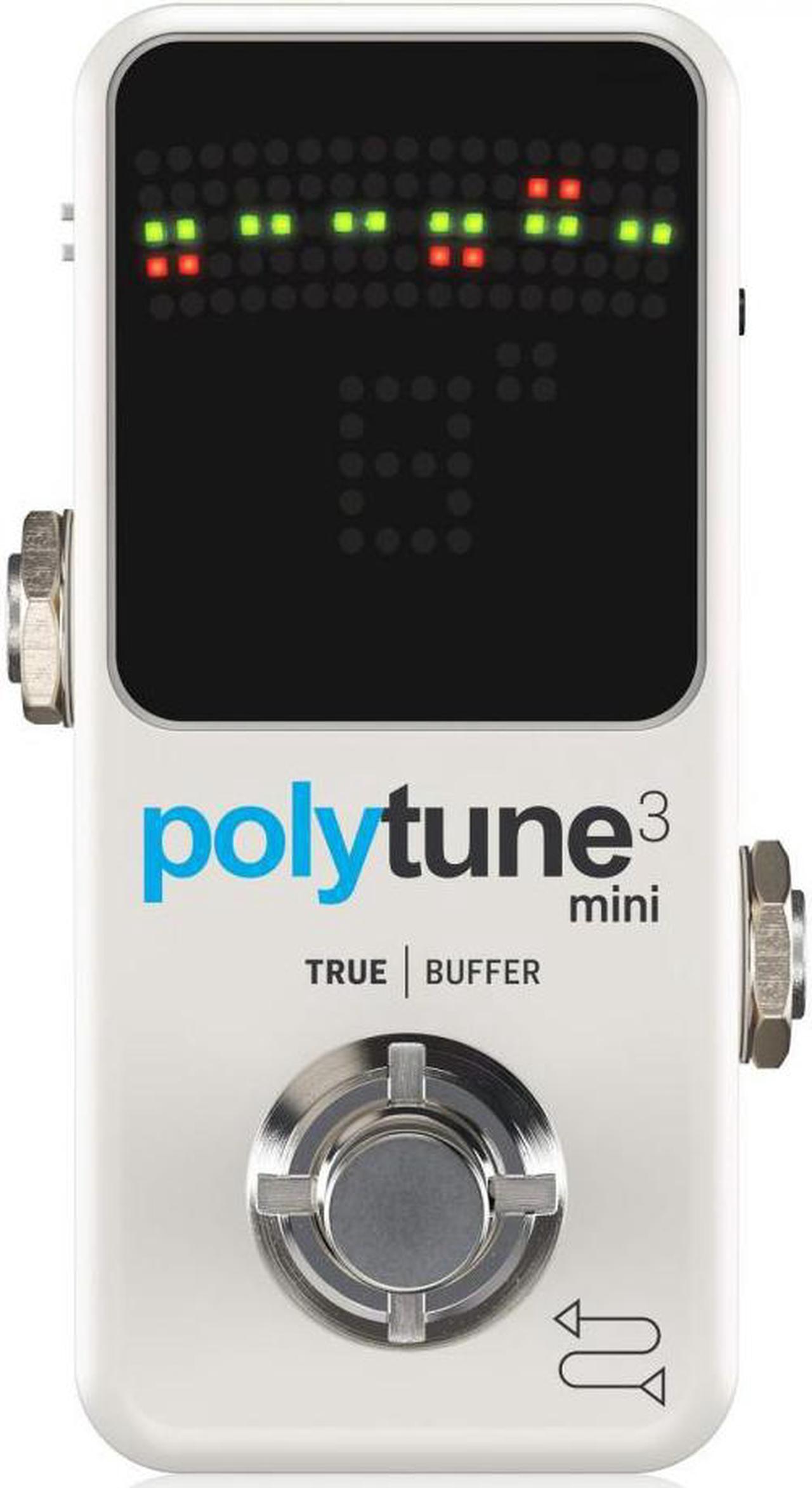 Main image of tc electronic Polyphonic mini tuner POLYTUNE 3 MINI