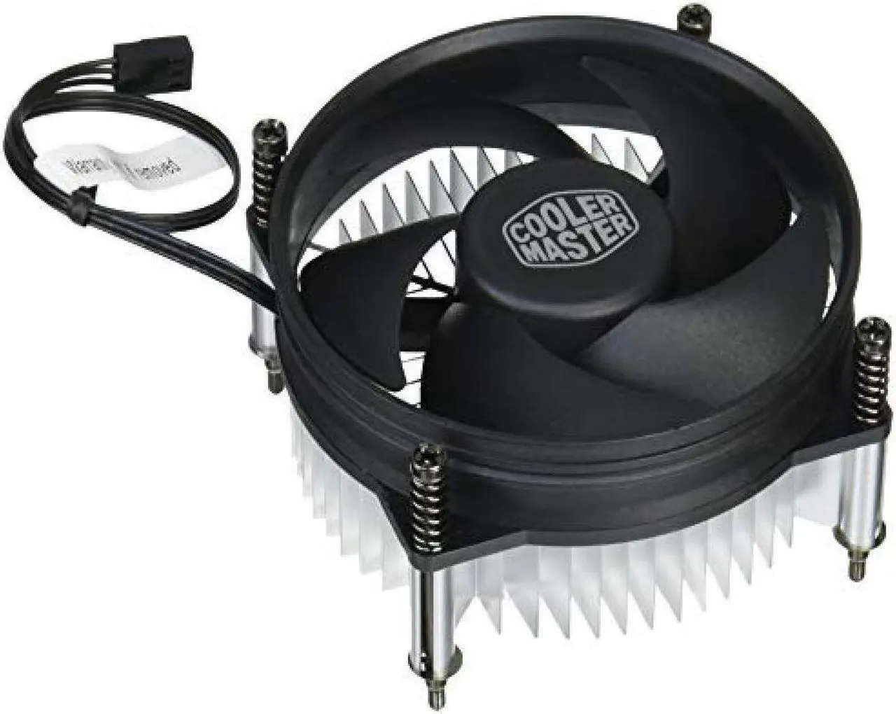 Alt view image 8 of 10 - Cooler Master i30 CPU Cooler - 92mm Low Noise Cooling Fan & Heatsink - For Intel Socket LGA 1150 / 1151 / 1155 / 1156