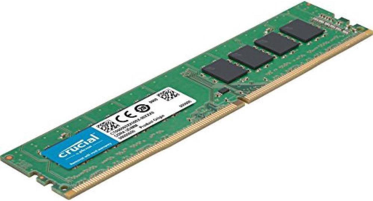 Alt view image 6 of 11 - Crucial 8GB Single DDR4 2666 MT/s (PC4-21300) SR x8 DIMM 288-Pin Memory - CT8G4DFS8266