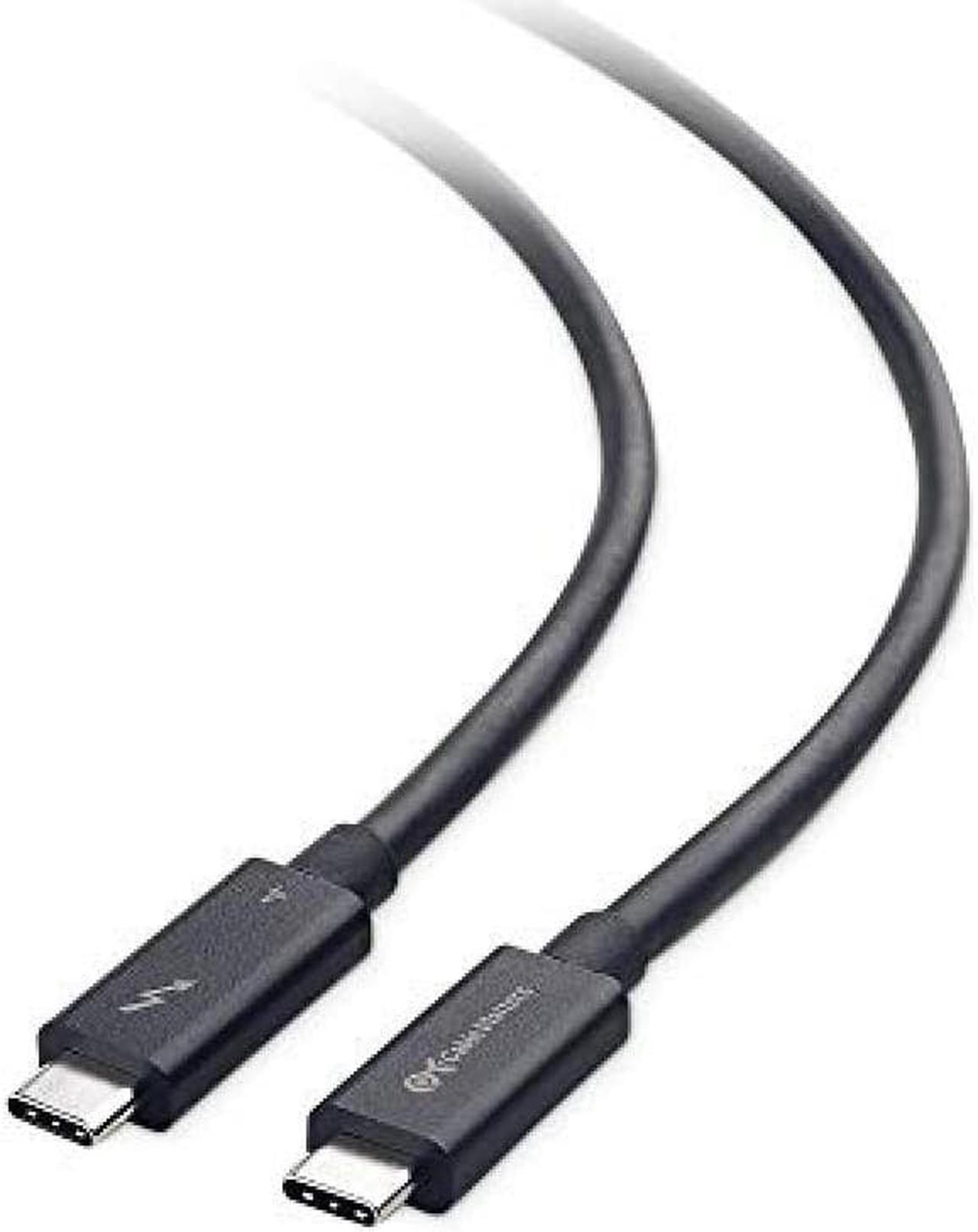 Cable Matters Thunderbolt 4 Cable Active Thunderbolt 4 Cable 2m 40Gbps 100W Charging 8K Video USB4 / Thunderbolt 3 / USB-C Compatible