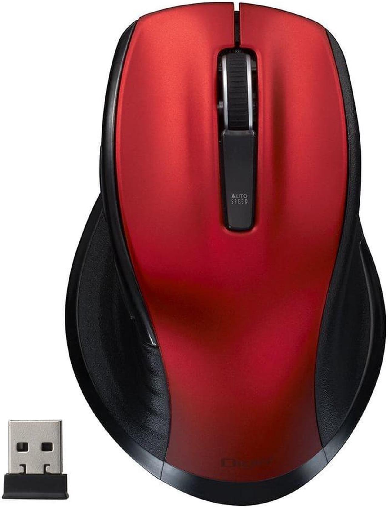 Digio2 5 button Blue LED mouse Large wireless Mute Red Z8417