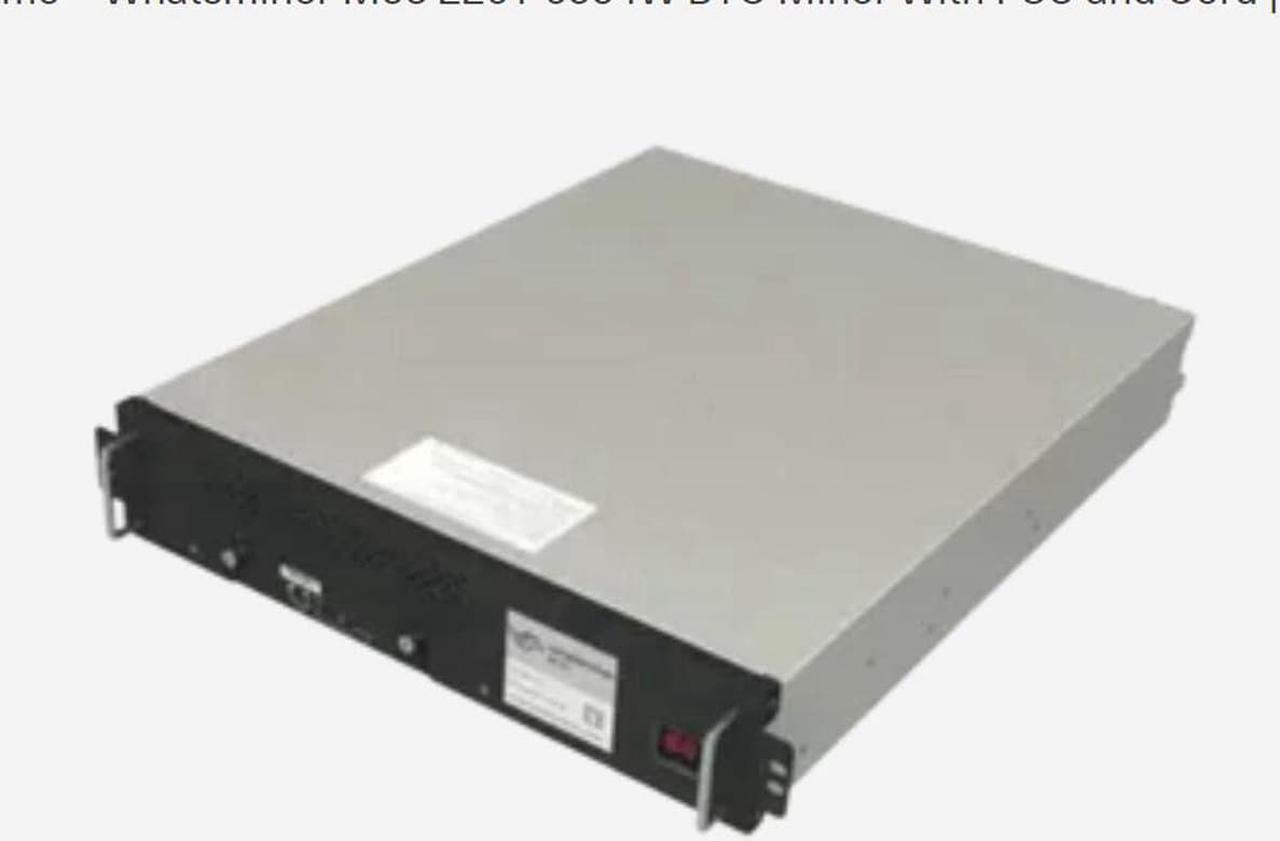 Alt view image 2 of 5 - Whatsminer M53 238TH at 26 J/T with 6188W  Power Consumption