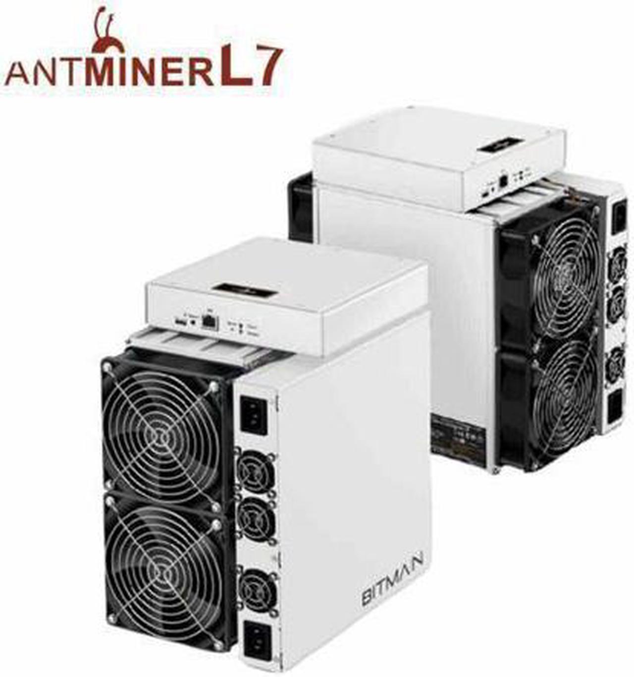 Antminer L7 9500Mh/s in stock Mining Scrypt algorithm LTC Miner Machine LTC Hashrate King Doge Miner