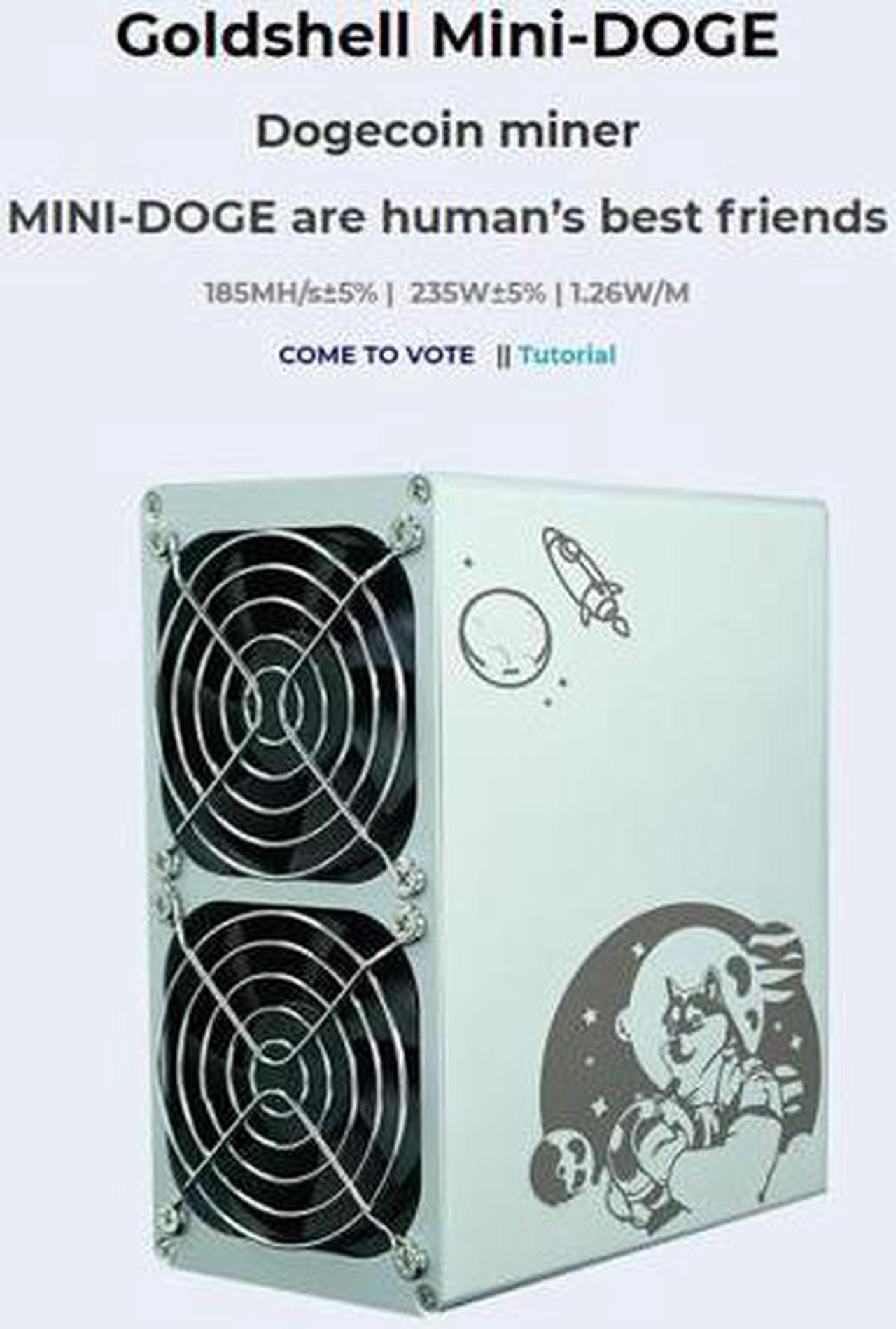 aisc miner In Stock Wifi Version  Mini Doge 185M 235W Silent Miner LTC Miner Mining Doge Coin With 750W PSU Option