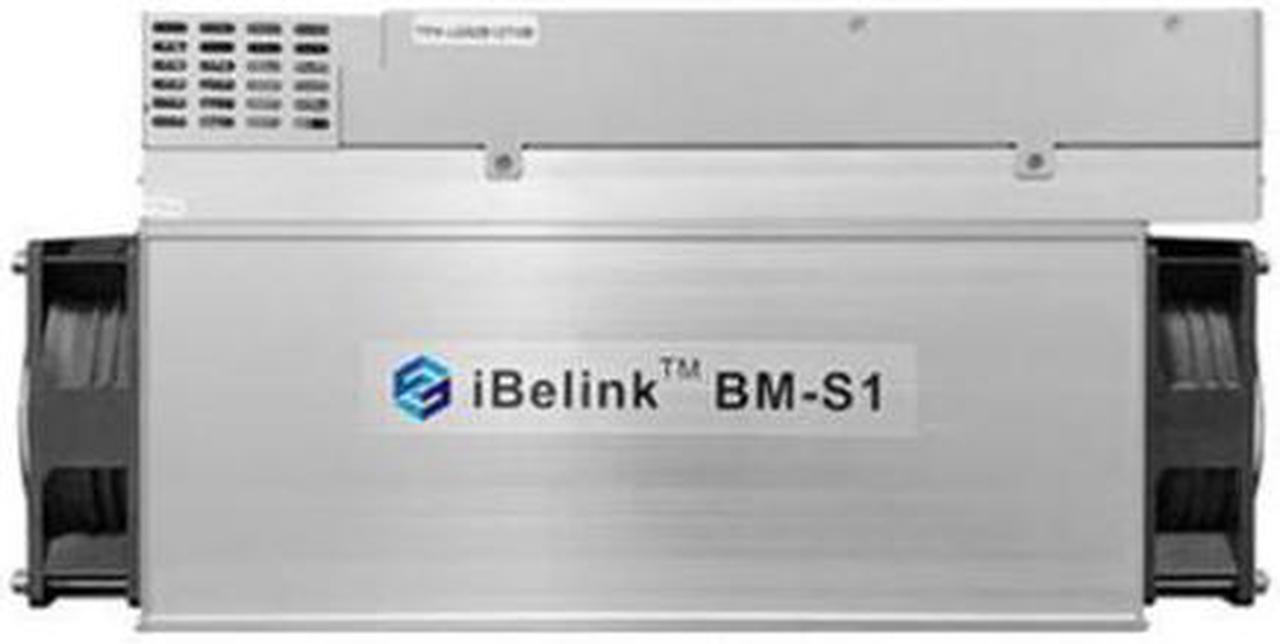 iBeLink BM-S1 6.8Th SC SCP Miner, Mining Machine with Power Supply Included