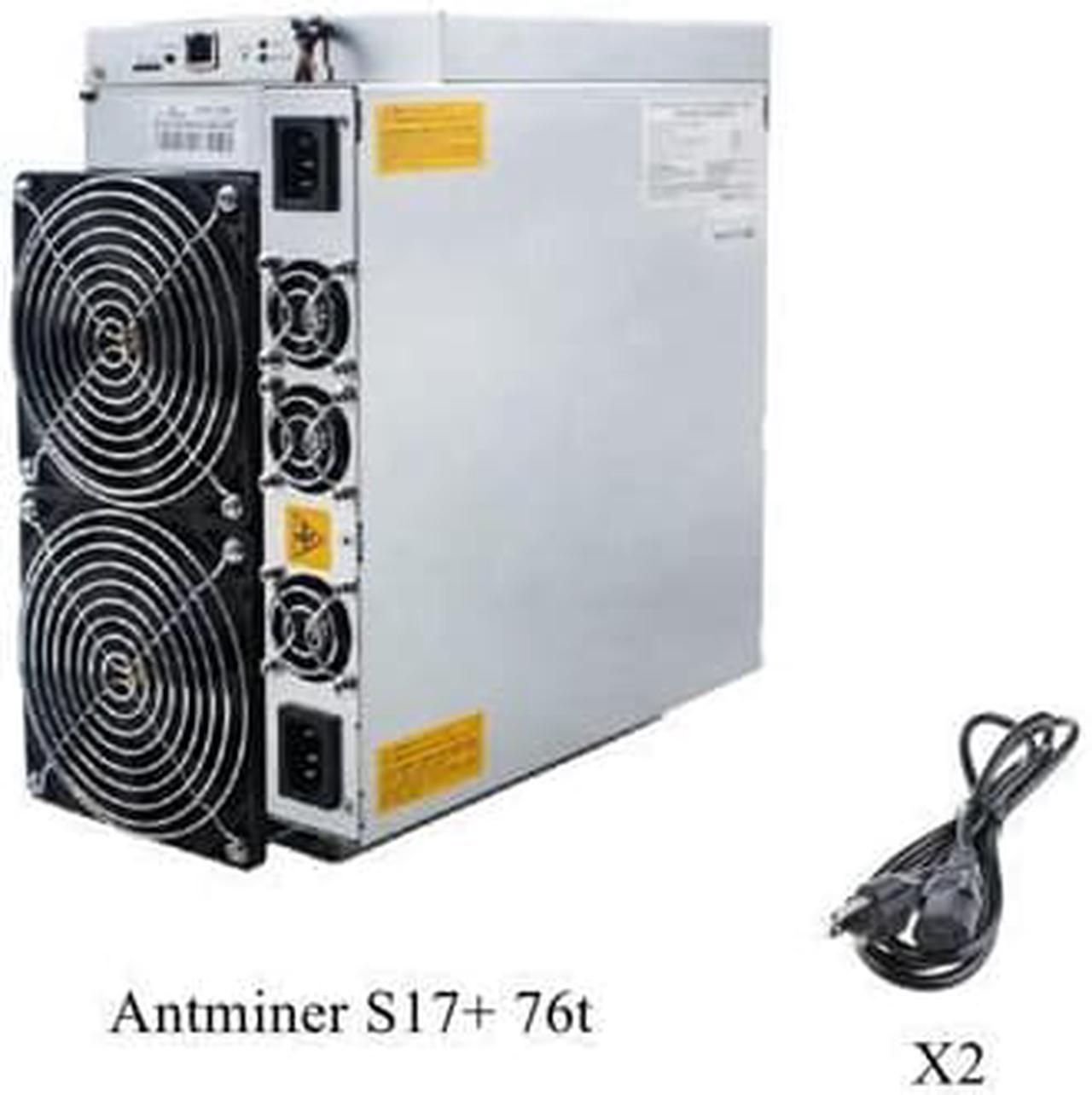 Antminer S17+ 76T With Power Supply SHA-256 Algorithm BTC Antminer S17 Plus Mining Machine Fast Pay Back