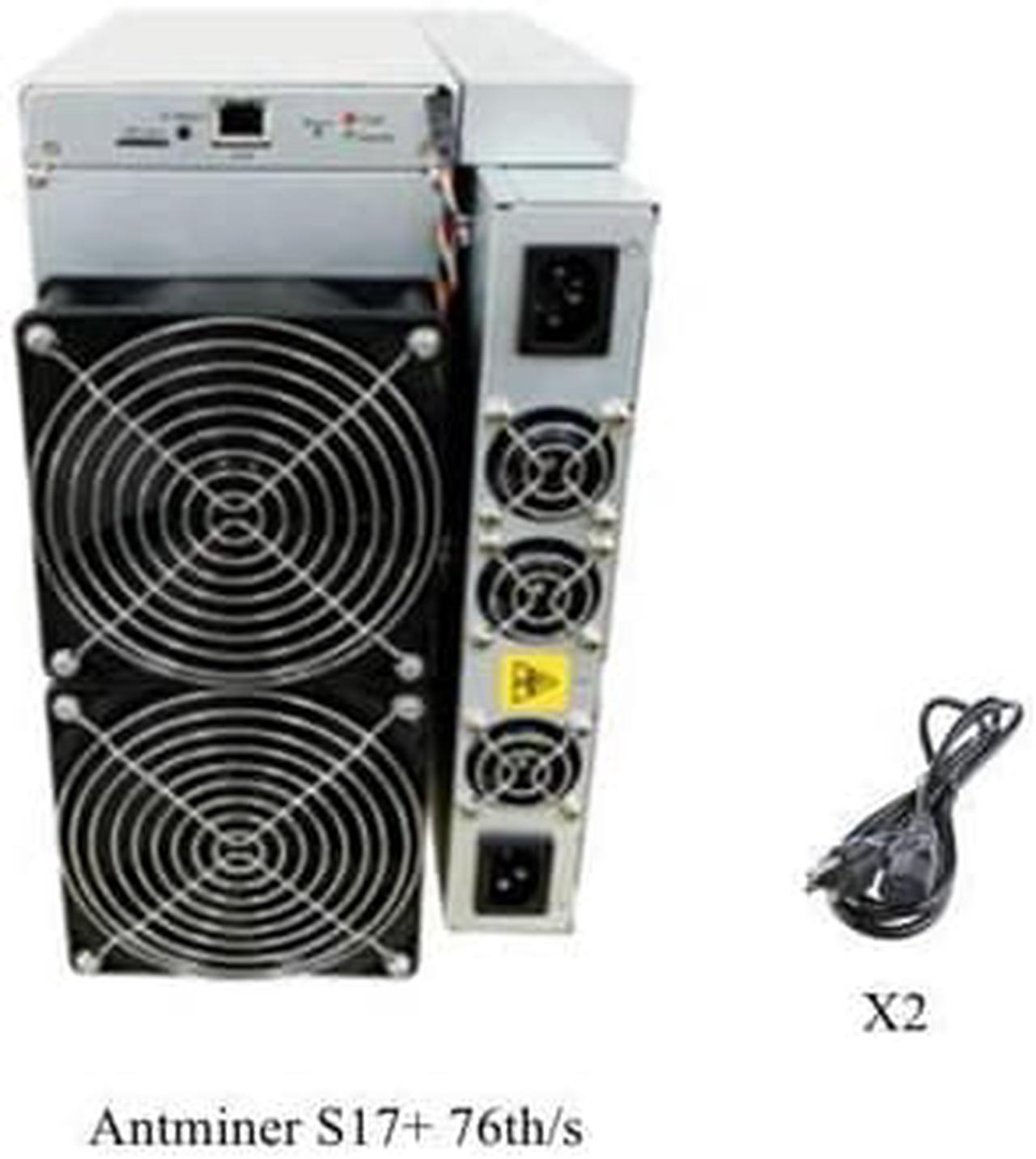 Antminer S17+ 76T Algorithm BTC Antminer S17 Plus Mining Machine PSU Included