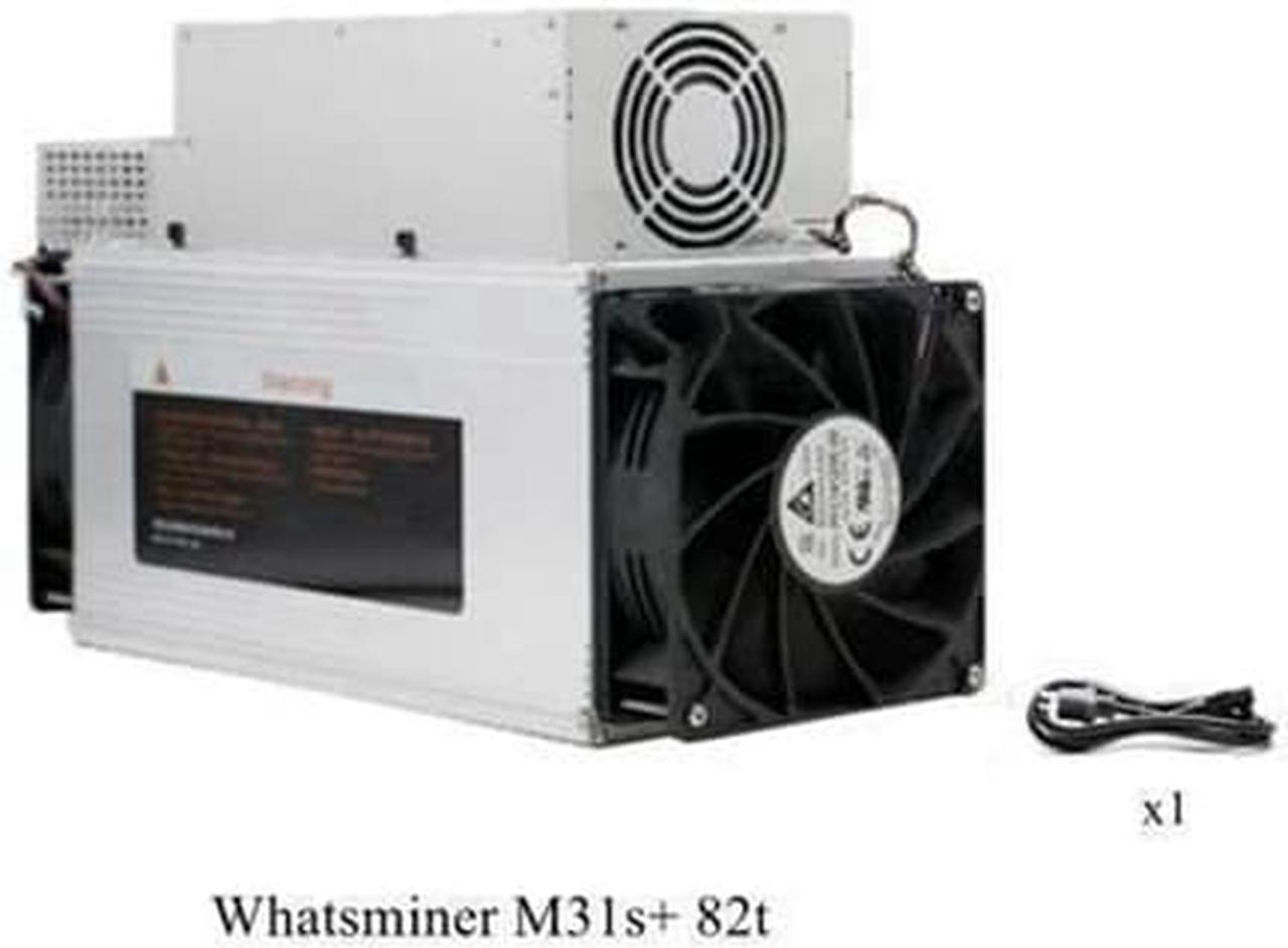 Whatsminer M31s+ 82th Bitcoin Algorithm Asic Miner Microbt Power Hash Miner PSU included