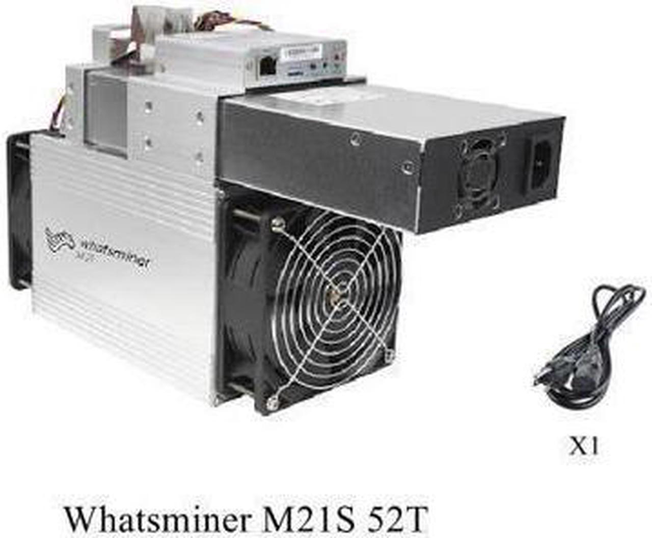 Whatsminer M21S Mining SHA-256 With a Maximum hashrate of 52TH/s 3120W MicroBT