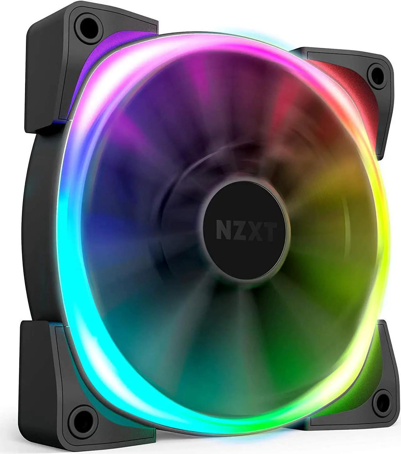 Alt view image 20 of 20 - NZXT AER RGB 2 - 120mm - RGB LED - Fluid Dynamic Bearing - PWM Fan for Hue 2 - Single