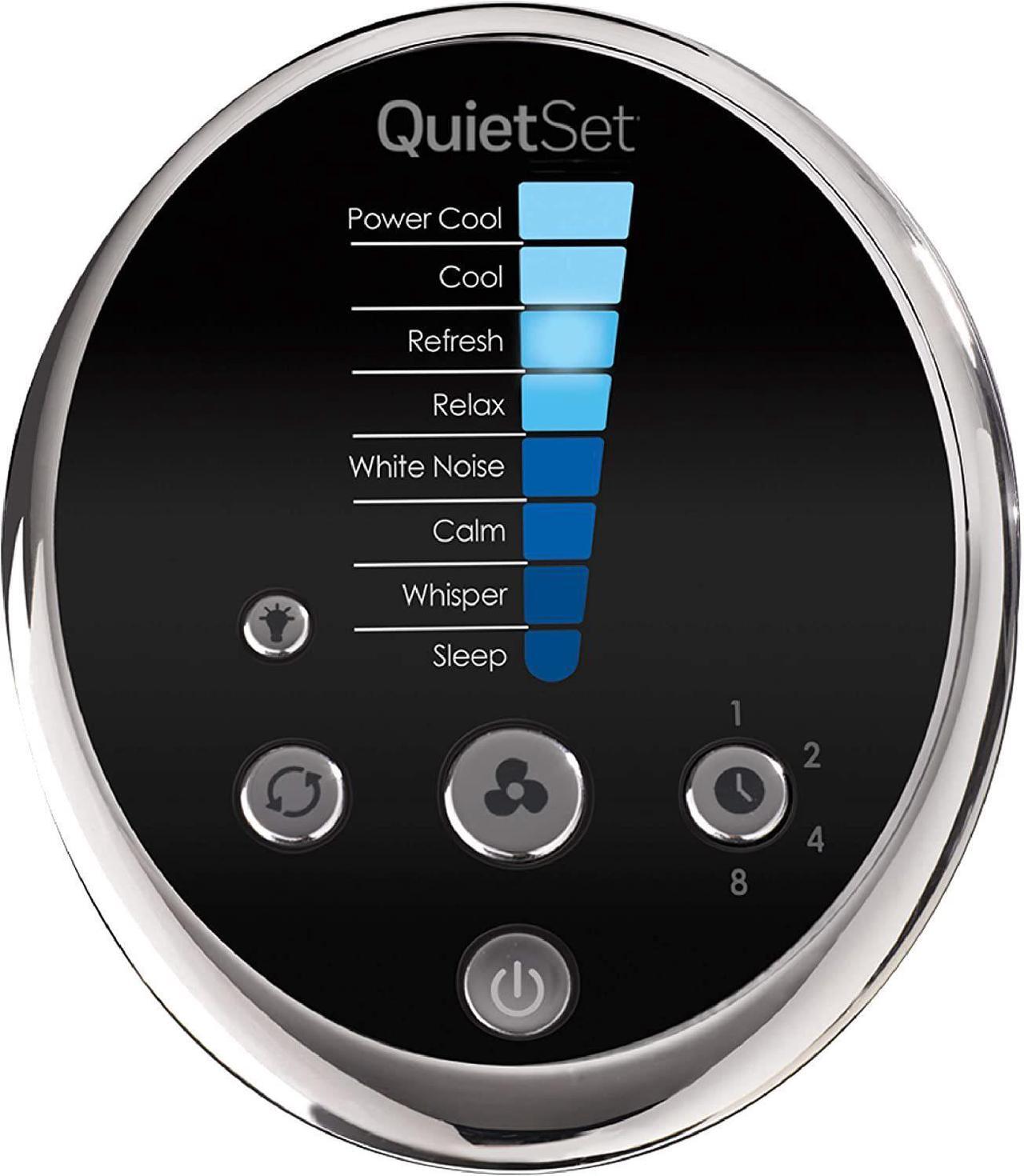 Alt view image 15 of 20 - Honeywell QuietSet 8-Speed Whole-Room Tower Fan 10W x 40H Black HYF290B