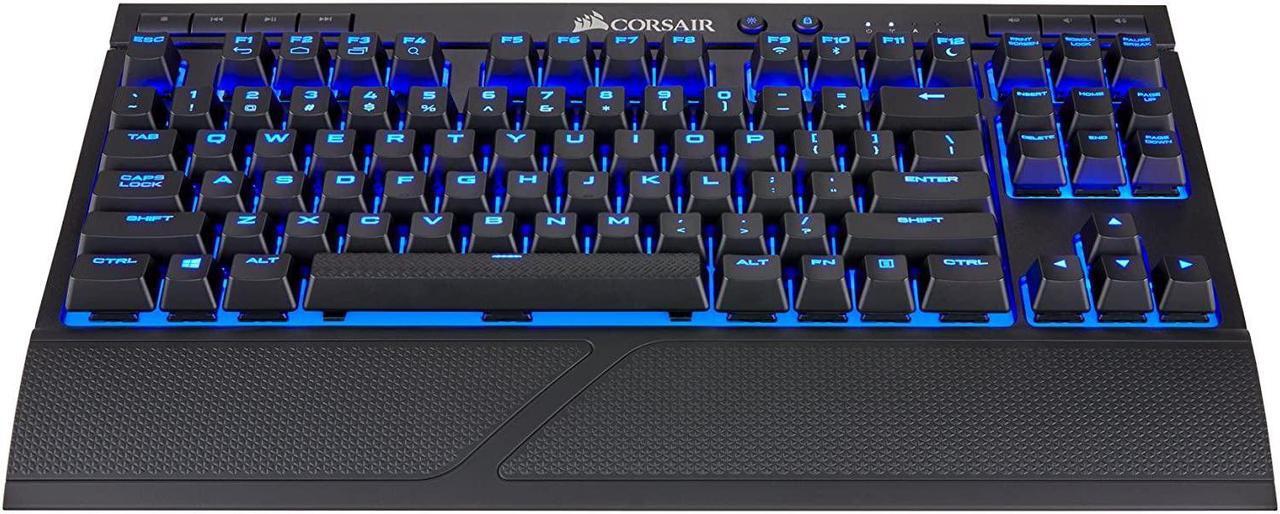 Alt view image 15 of 20 - Corsair K63 Wireless Mechanical Gaming Keyboard, backlit Blue LED, Cherry MX Red - Quiet & Linear
