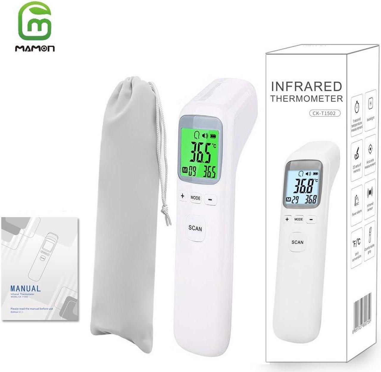 Main image of Thermometer for Adults and Kids, No-Touch Forehead Thermometer with Object Mode Function,Fever Alert and 32 Set Memory Recall,Instant Accurate Reading Digital Baby Thermometer for Fever