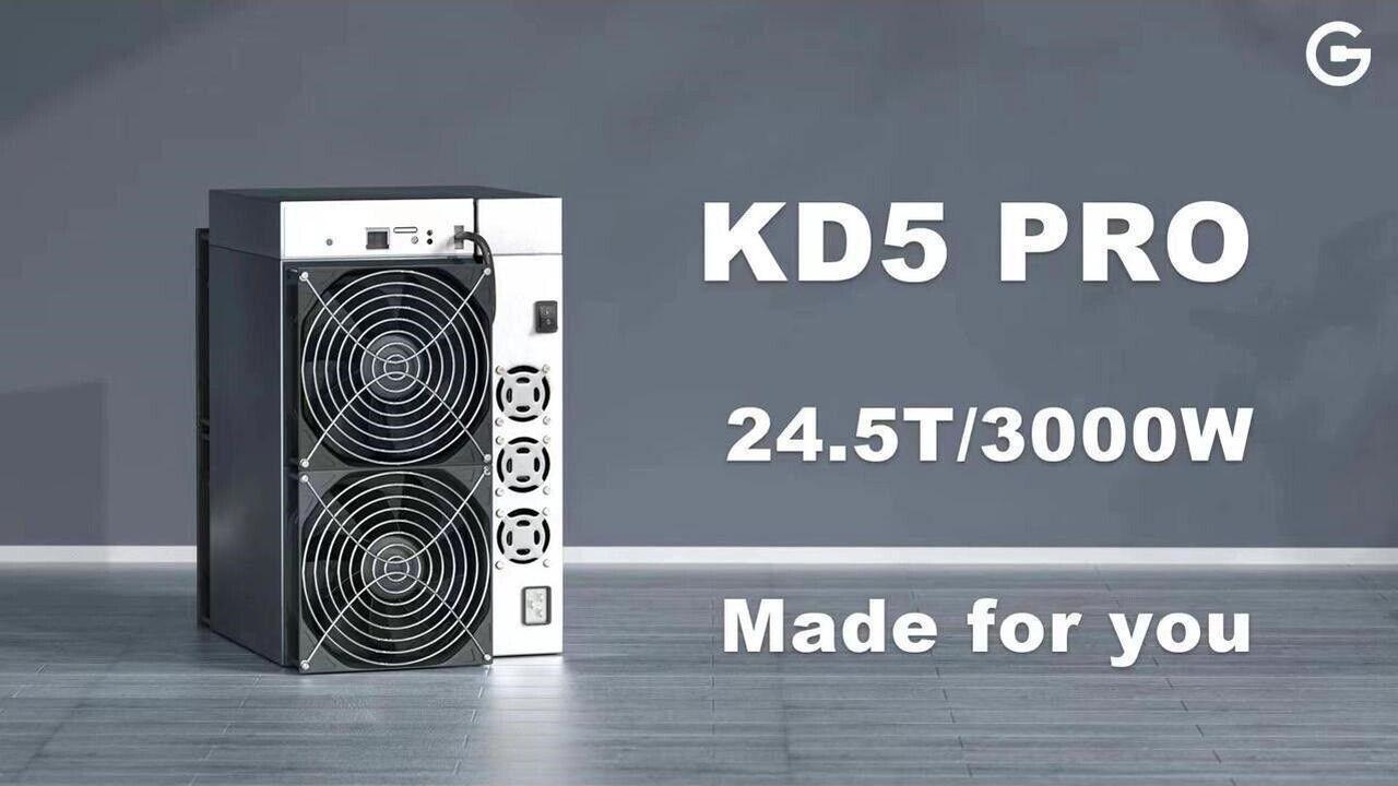 Alt view image 5 of 5 - Goldshell KD5 Pro KDA Kadena Miner 24.5TH/s 3000W