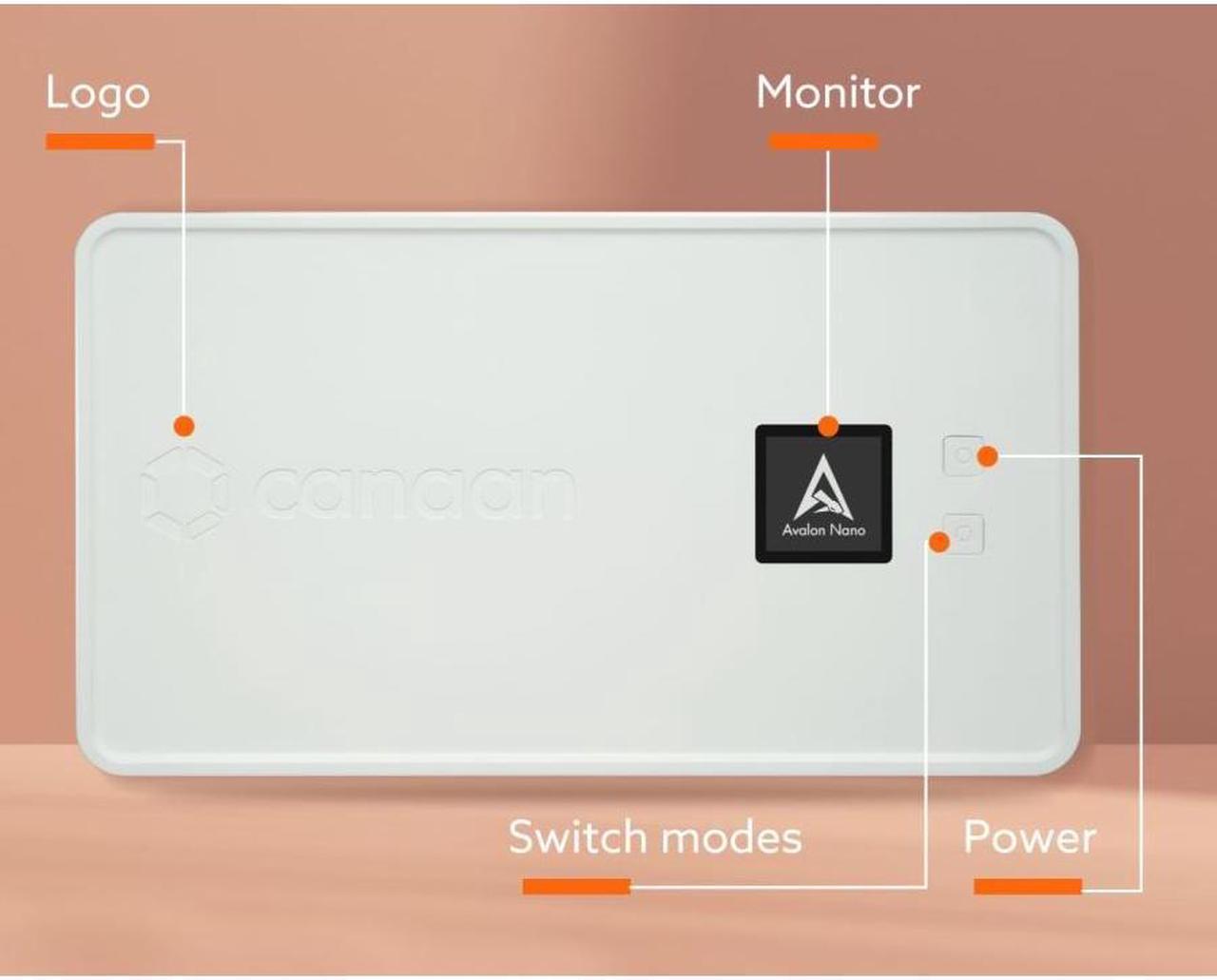 Alt view image 4 of 6 - Avalon Nano3 Bitcoin Miner 4T 140W 29J/T Home Quiet Asic Miner with PSU