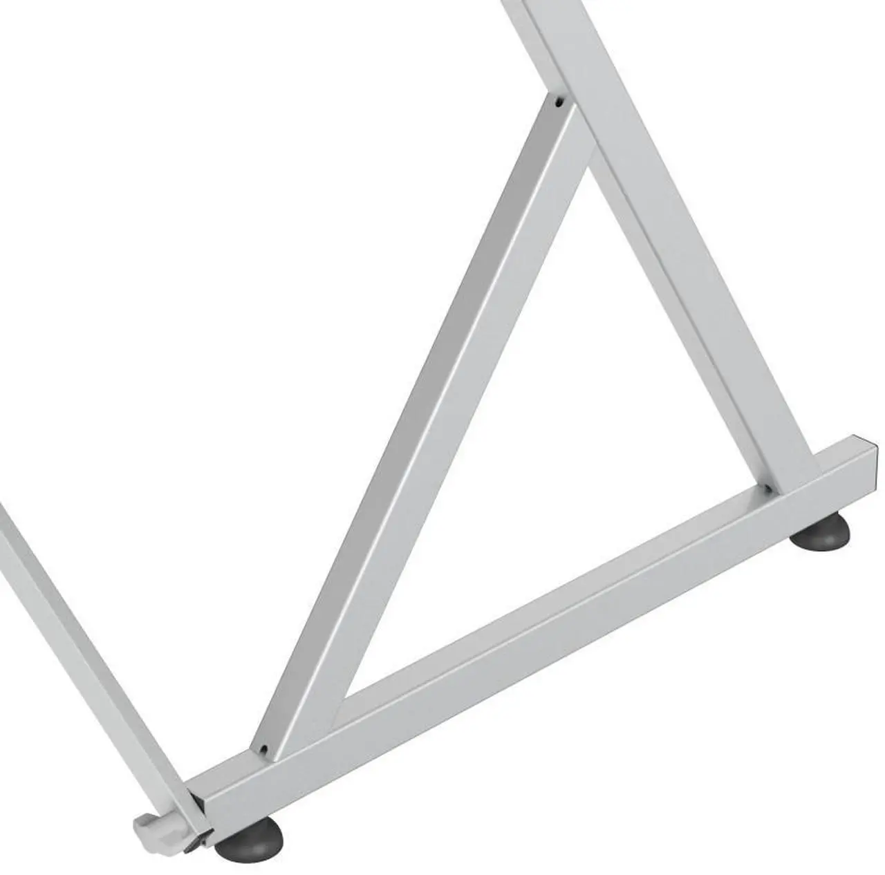 Alt view image 6 of 7 - Devo Gaming Table - Basic Attention - White