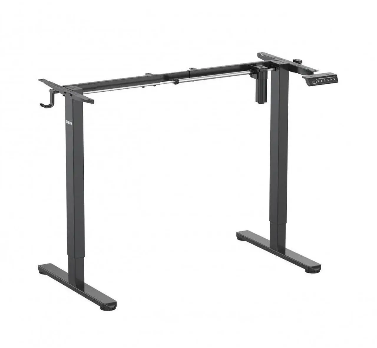 Alt view image 2 of 5 - Devo Gaming Table - AGR Lite Frame - Black