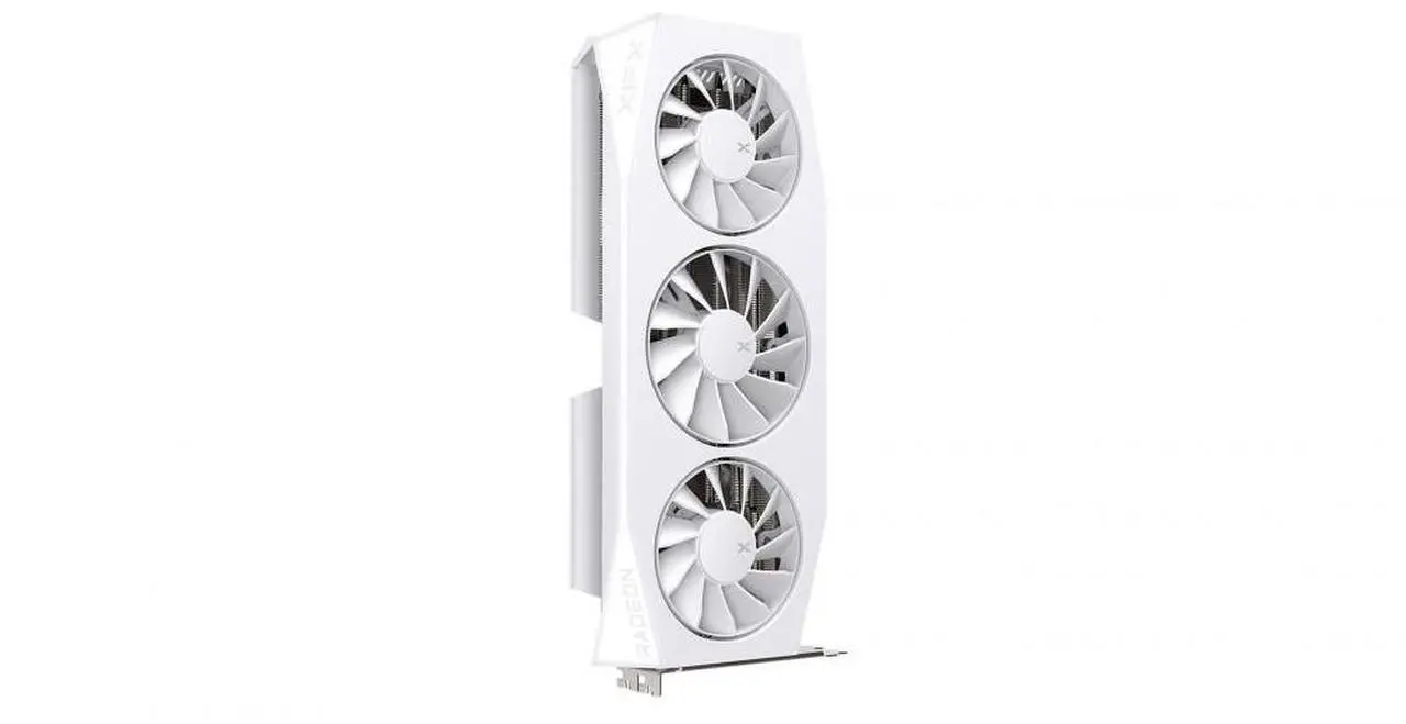 Alt view image 3 of 5 - XFX Mercury AMD Radeon RX 9060 XT OC 16GB GPU - White