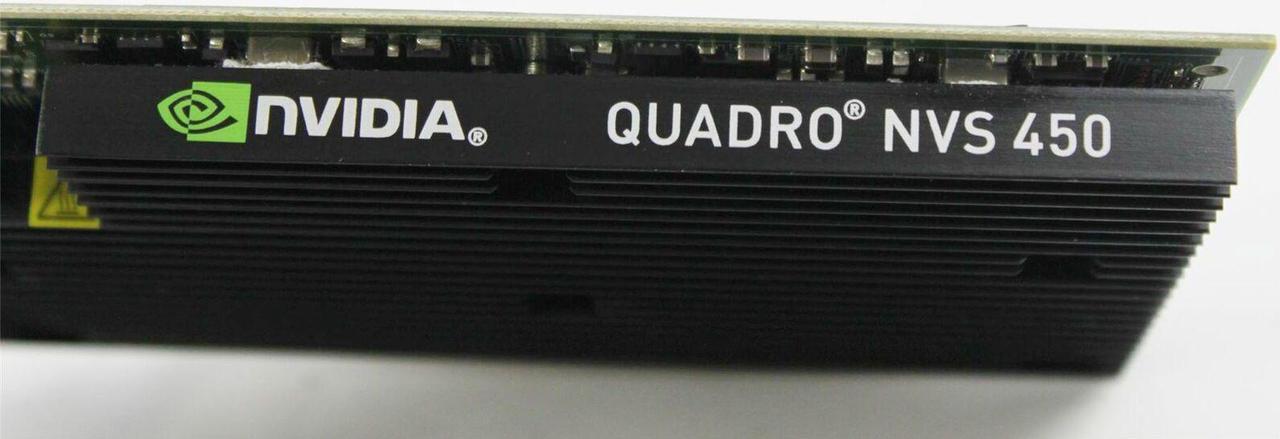 Alt view image 3 of 6 - PNY Nvidia Quadro NVS 450 High Profile 512MB PCI-E Graphics Card VCQ450NVS-X16