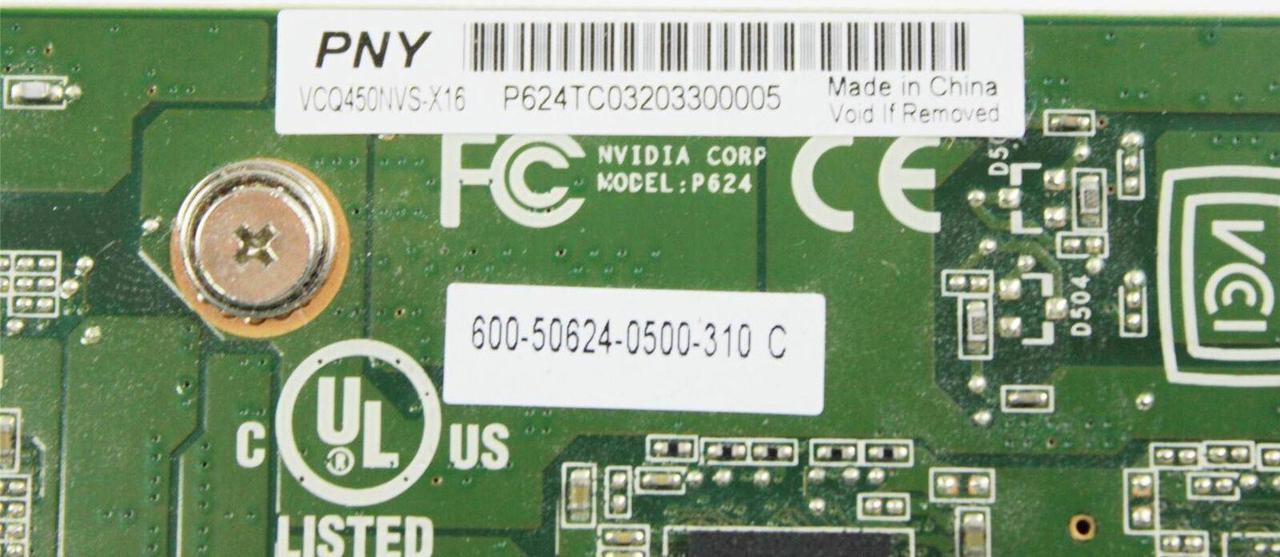 Alt view image 5 of 6 - PNY Nvidia Quadro NVS 450 High Profile 512MB PCI-E Graphics Card VCQ450NVS-X16