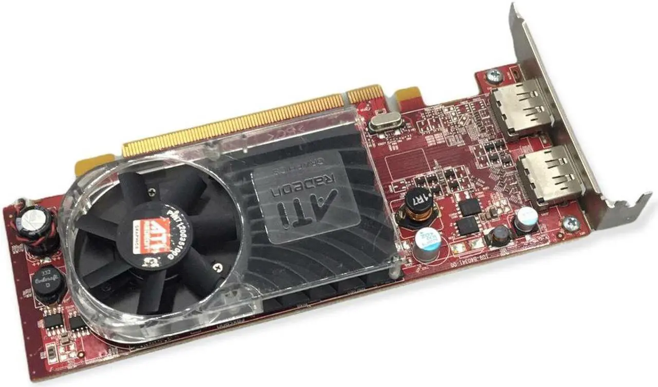 Alt view image 4 of 5 - For Dell Radeon B403 Video Graphic Card PCI-E 2x Display Port 102-B40319 0C120D