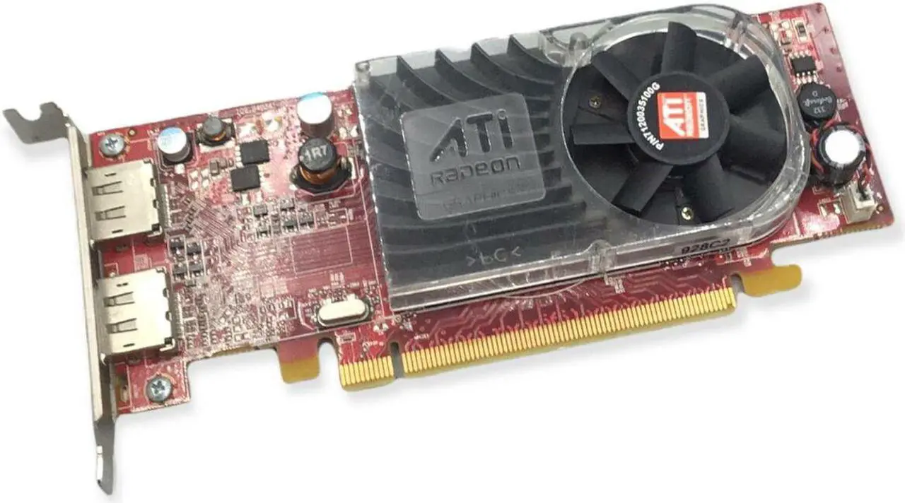 Alt view image 5 of 5 - For Dell Radeon B403 Video Graphic Card PCI-E 2x Display Port 102-B40319 0C120D