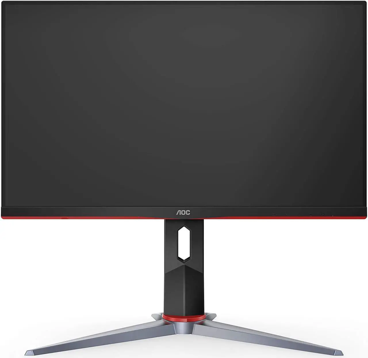 Alt view image 2 of 7 - AOC 24" Frameless Gaming IPS Monitor, FHD 1080P, 1ms 144Hz, Freesync, HDMI/DP/VGA, Height Adjustable, 3-Year Zero Dead Pixel Guarantee,Black/Red