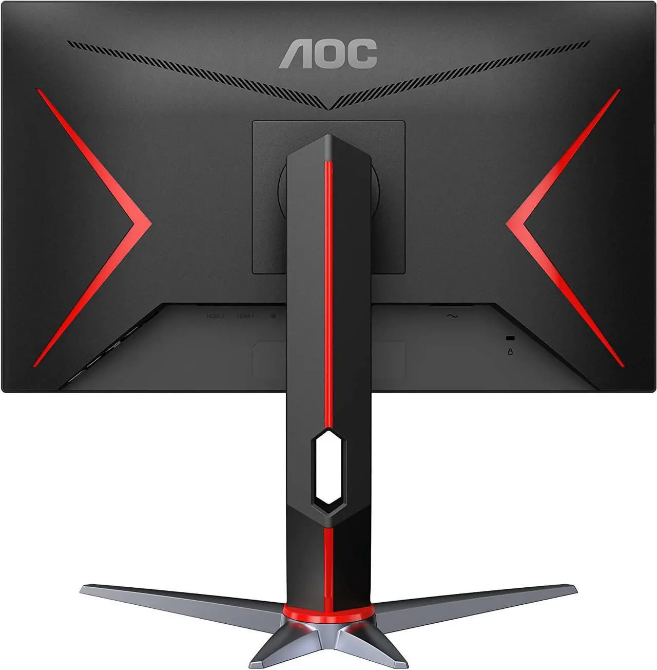 Alt view image 5 of 7 - AOC 24" Frameless Gaming IPS Monitor, FHD 1080P, 1ms 144Hz, Freesync, HDMI/DP/VGA, Height Adjustable, 3-Year Zero Dead Pixel Guarantee,Black/Red