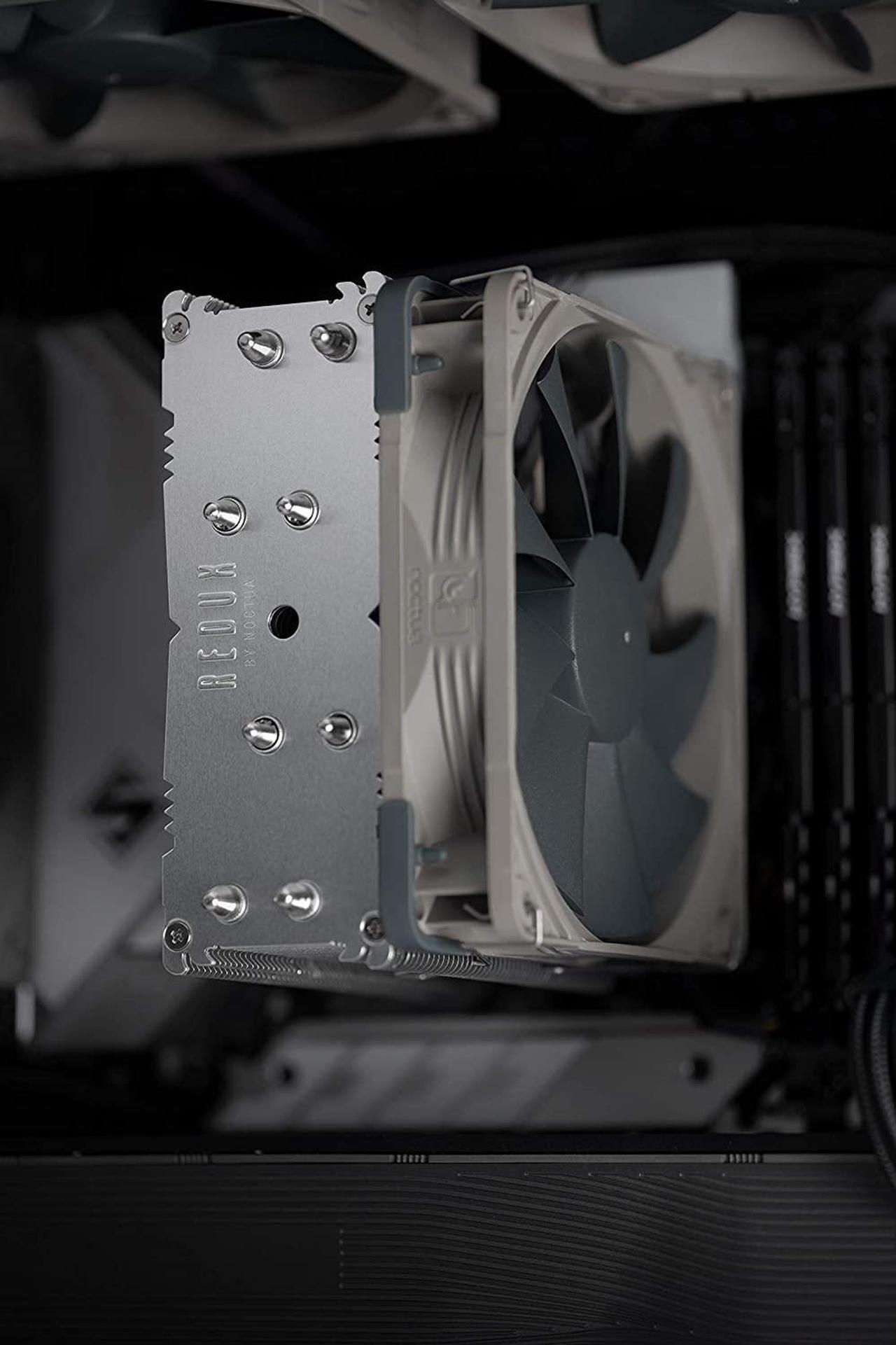 Alt view image 5 of 5 - Noctua NH-U12S Redux, High Performance CPU Cooler with NF-P12 redux-1700 PWM 120mm Fan (Grey)