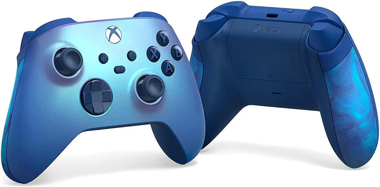 Alt view image 4 of 4 - Xbox Core Wireless Controller  Aqua Shift Special Edition