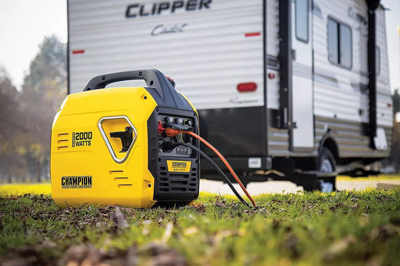 Alt view image 4 of 5 - Champion Power Equipment 2000-Watt Portable Inverter Generator, Ultralight
