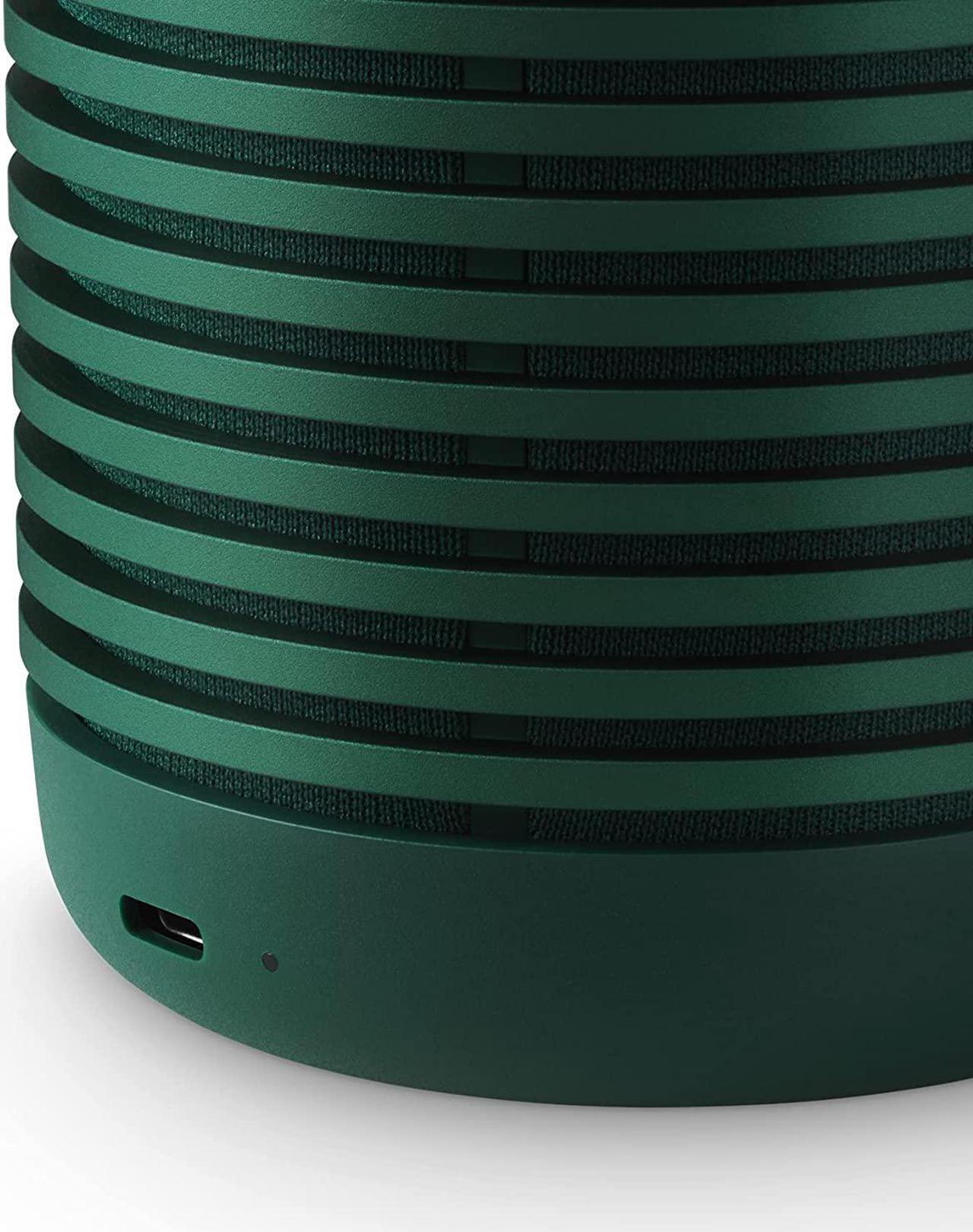 Alt view image 6 of 6 - Bang & Olufsen Beosound Explore - Wireless Portable Outdoor Bluetooth speaker, IP 67 Dustproof and Waterproof, Green