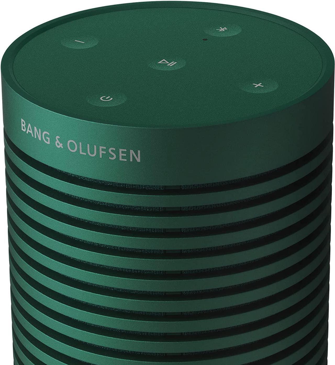 Alt view image 4 of 6 - Bang & Olufsen Beosound Explore - Wireless Portable Outdoor Bluetooth speaker, IP 67 Dustproof and Waterproof, Green